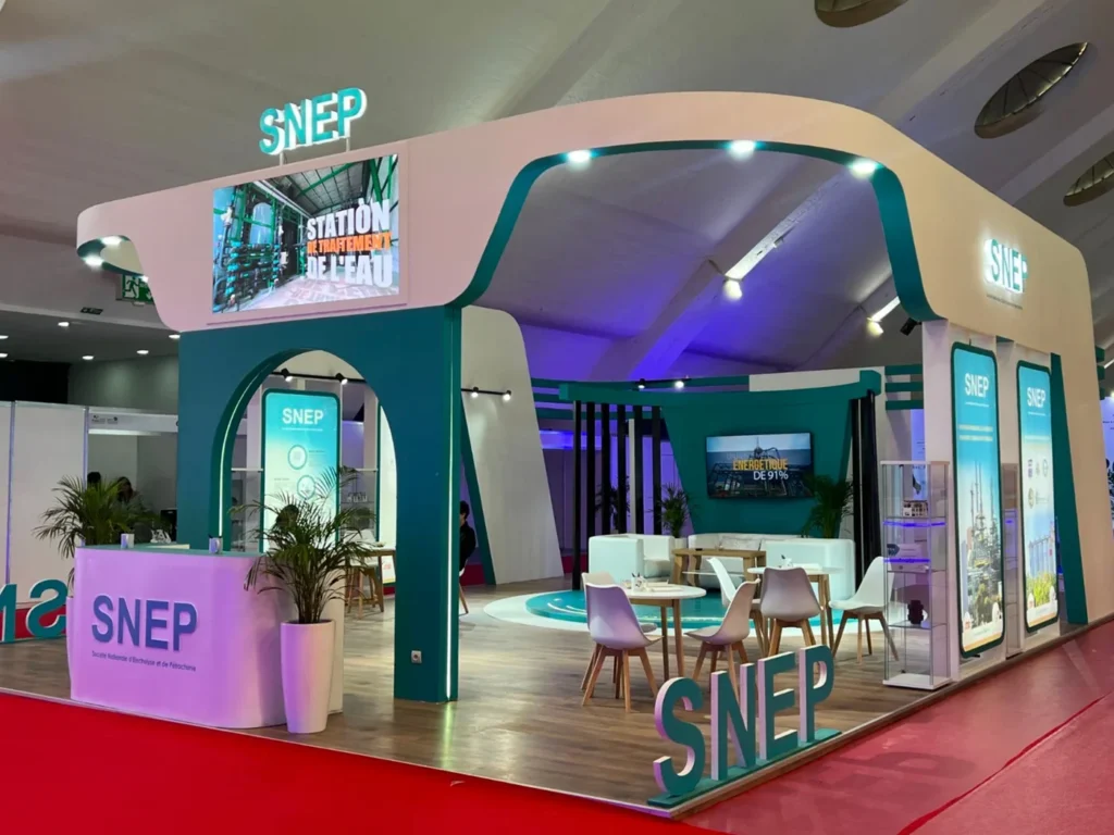 Stand d’exposition SNEP
